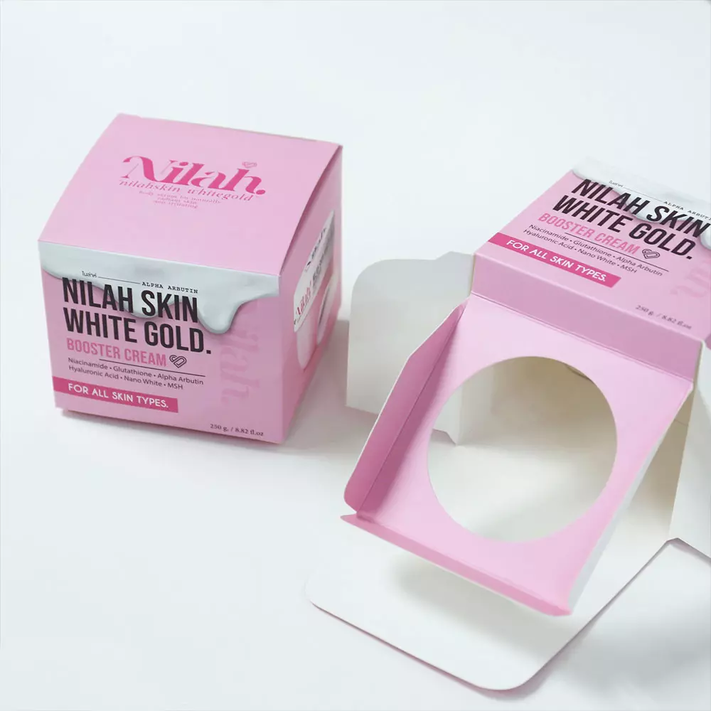กล่องครีมเคลือบด้าน NILAH