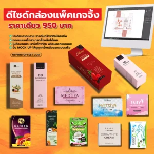 งานออกแบบเเพ็คเกจจิ้ง