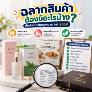ฉลากสินค้าต้องมีอะไรบ้าง